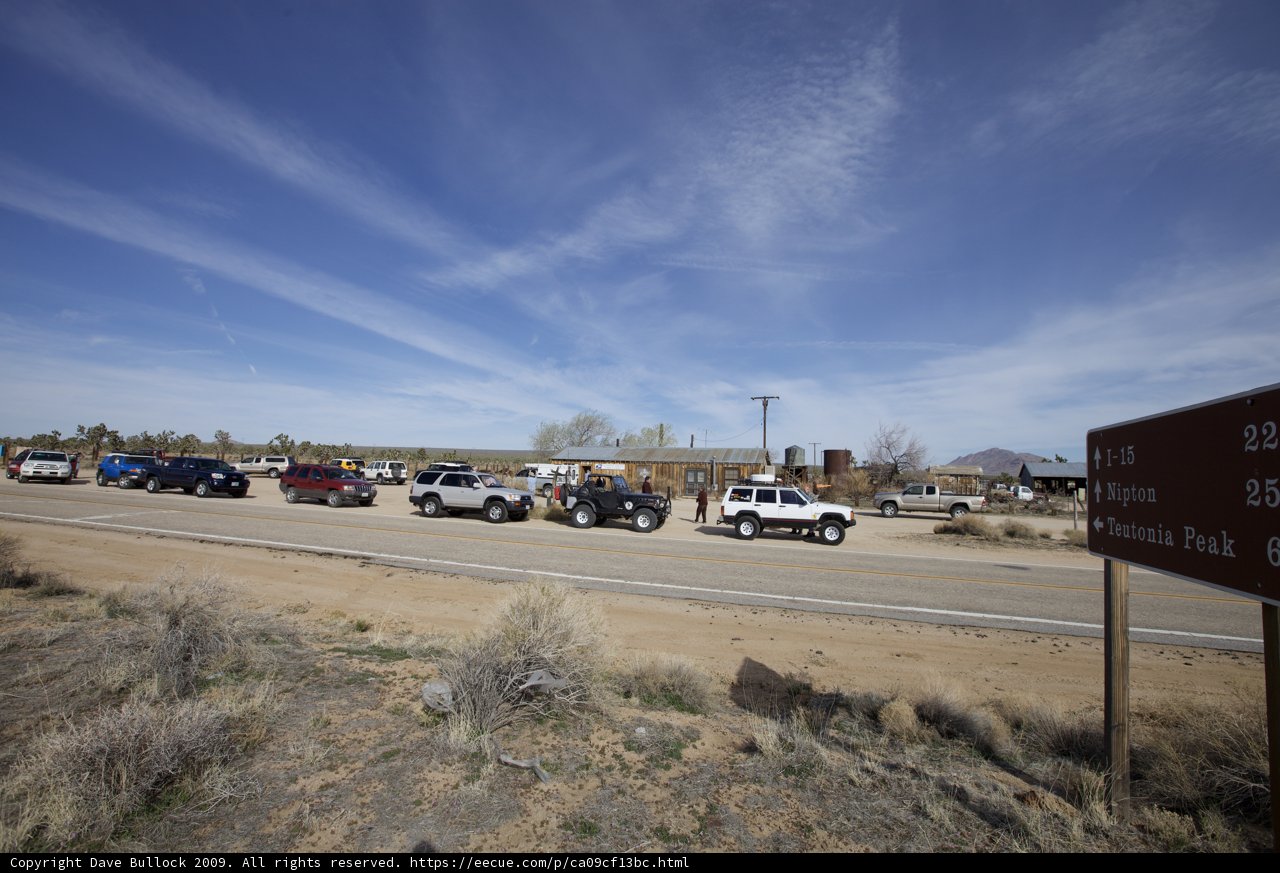 The Convoy on Nipton's Dirt Road