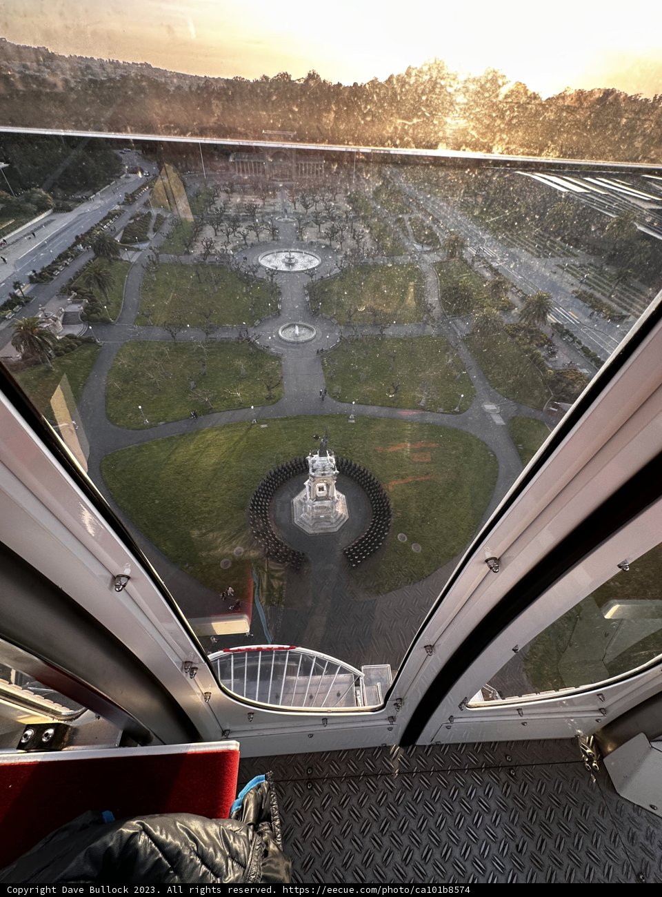 Park View from Glass Elevator