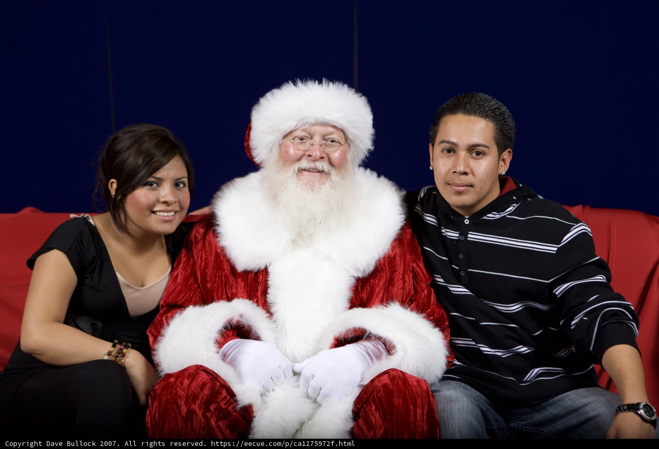 A Festive Gathering with Santa Claus