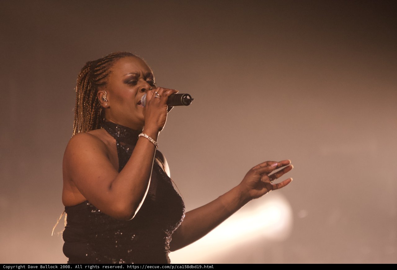 Black Dress and a Microphone