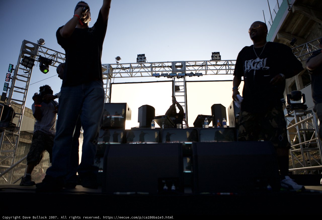 The Man on the Outdoor Stage