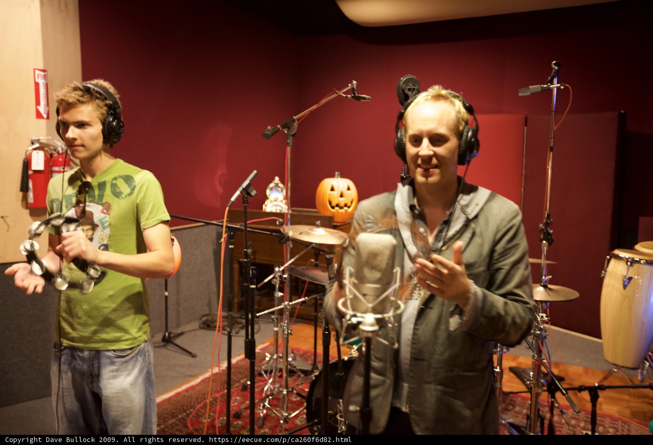 Recording Studio Session