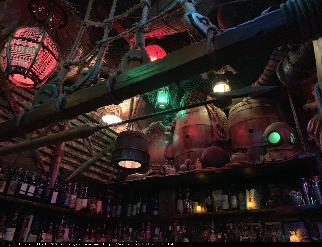 Glowing Bar Scene in San Francisco