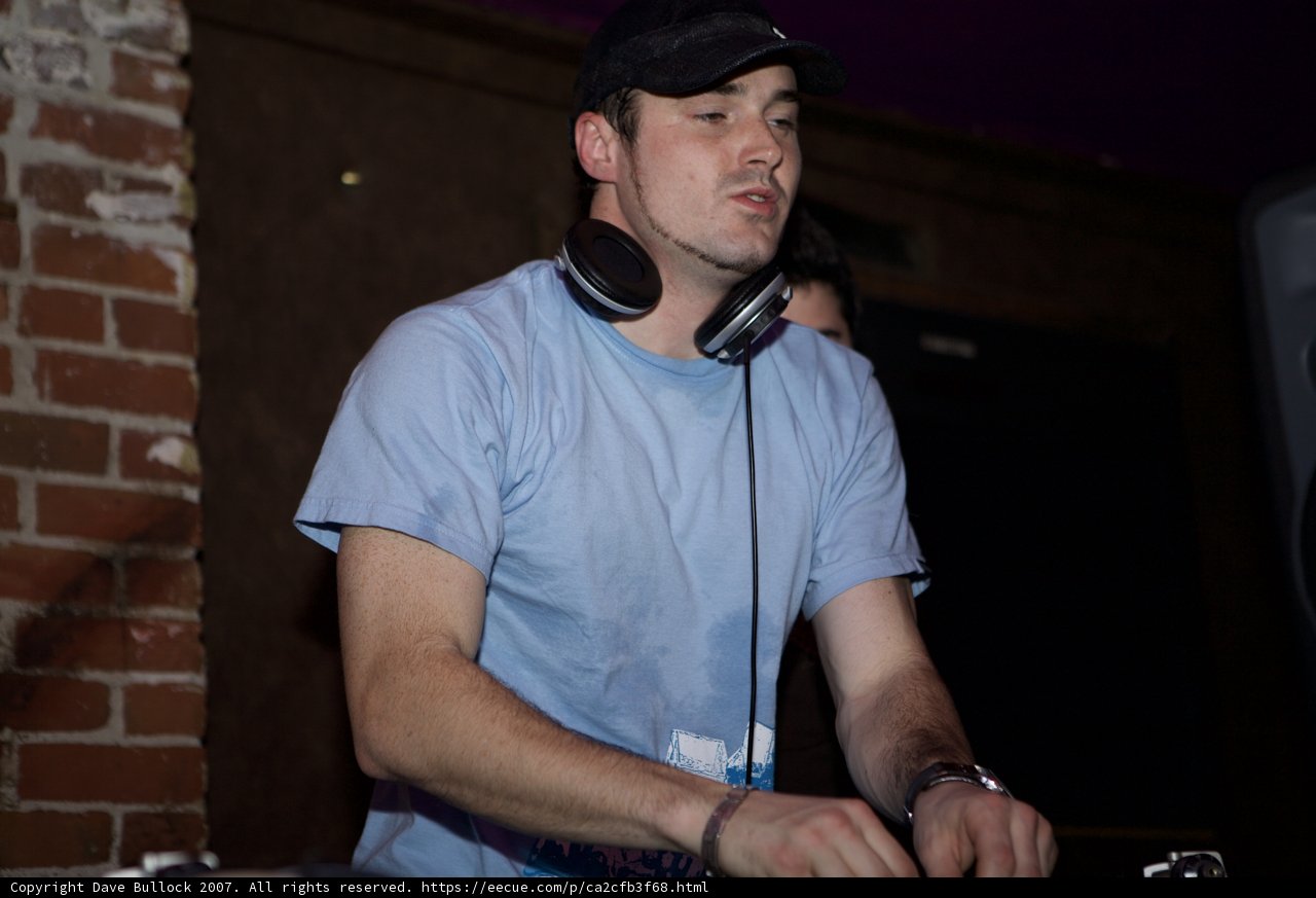 DJ in Blue