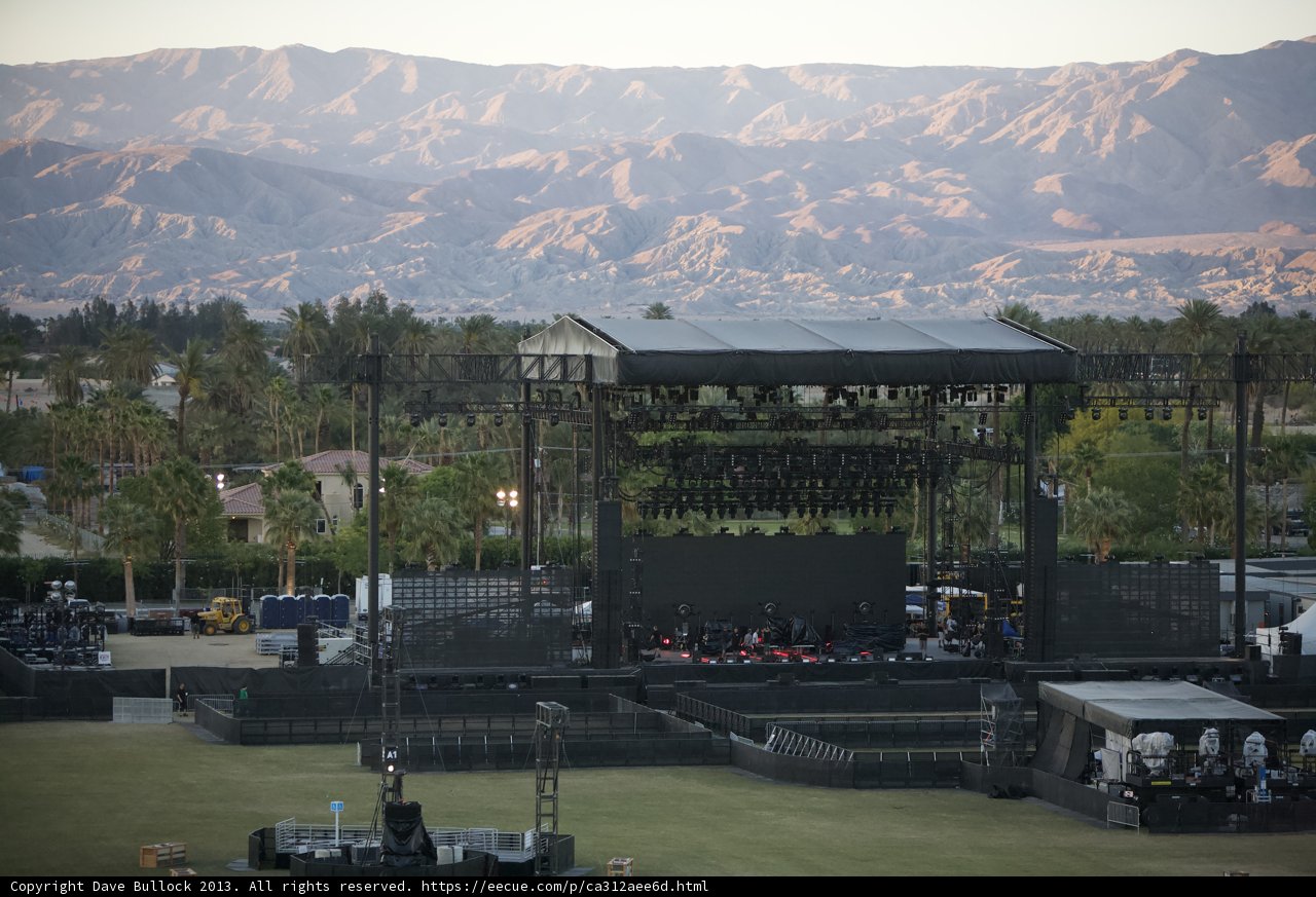 Mountainous Stage at Coachella