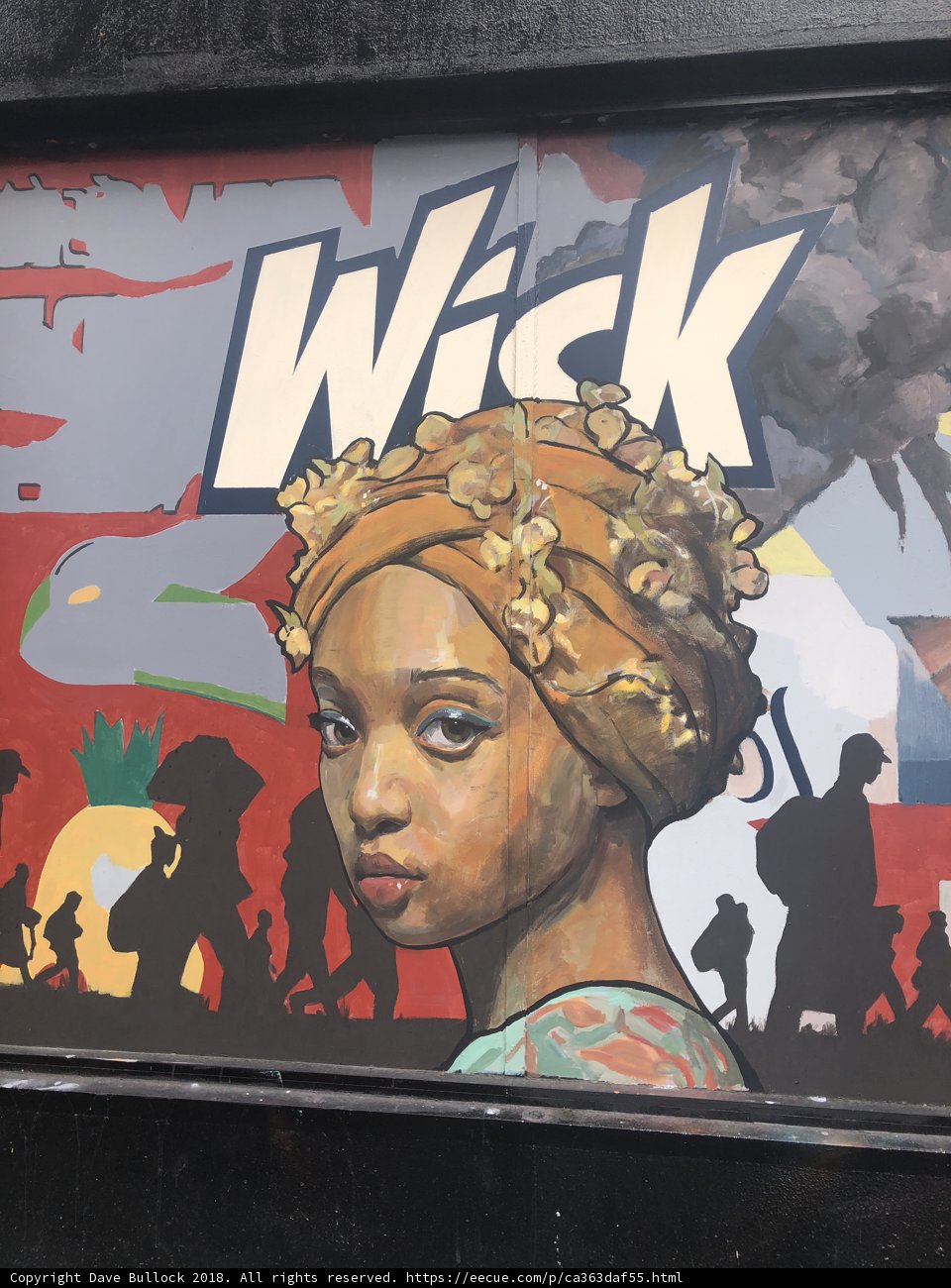 Wick Poster Featuring Woman in Turban