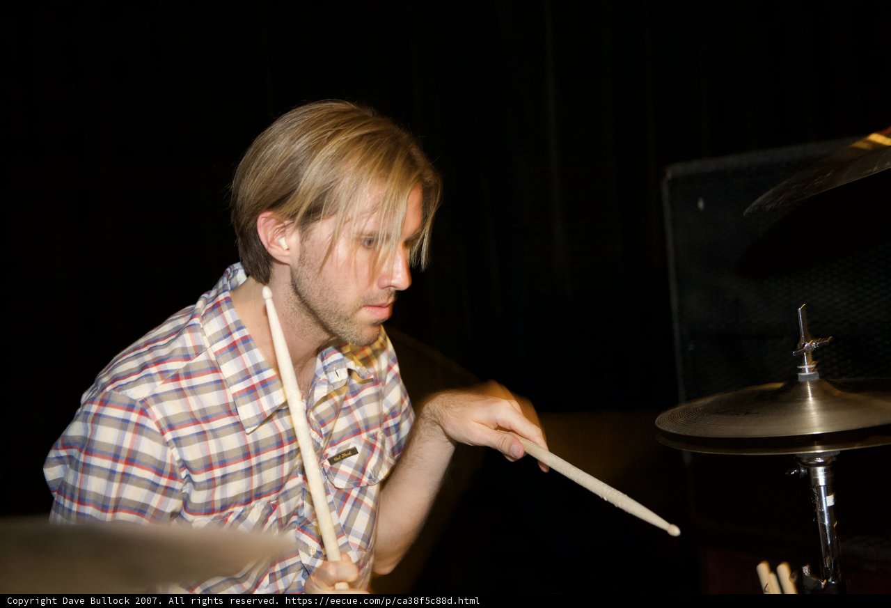 Brooks Wackerman on the Drums