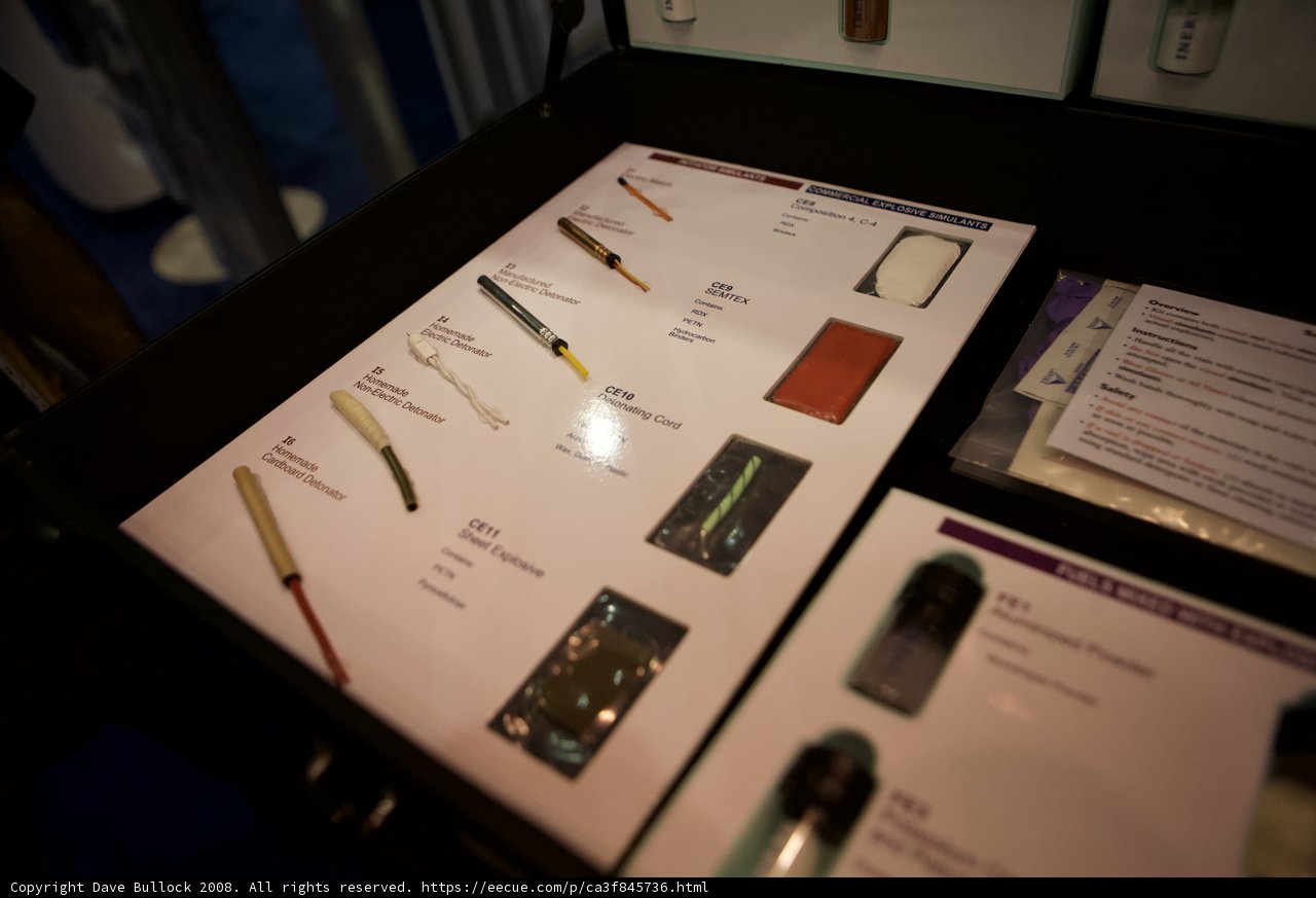 Homeland Security Convention Table