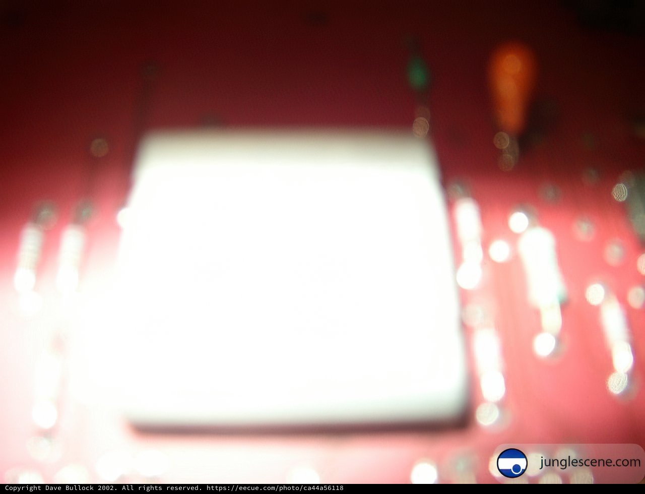 Vintage Computer Hardware with Illuminated Design