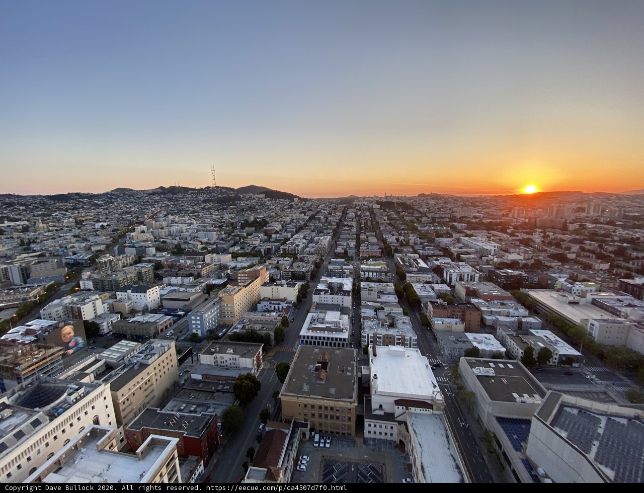 Golden Hour in the City by Eloise Wilkin