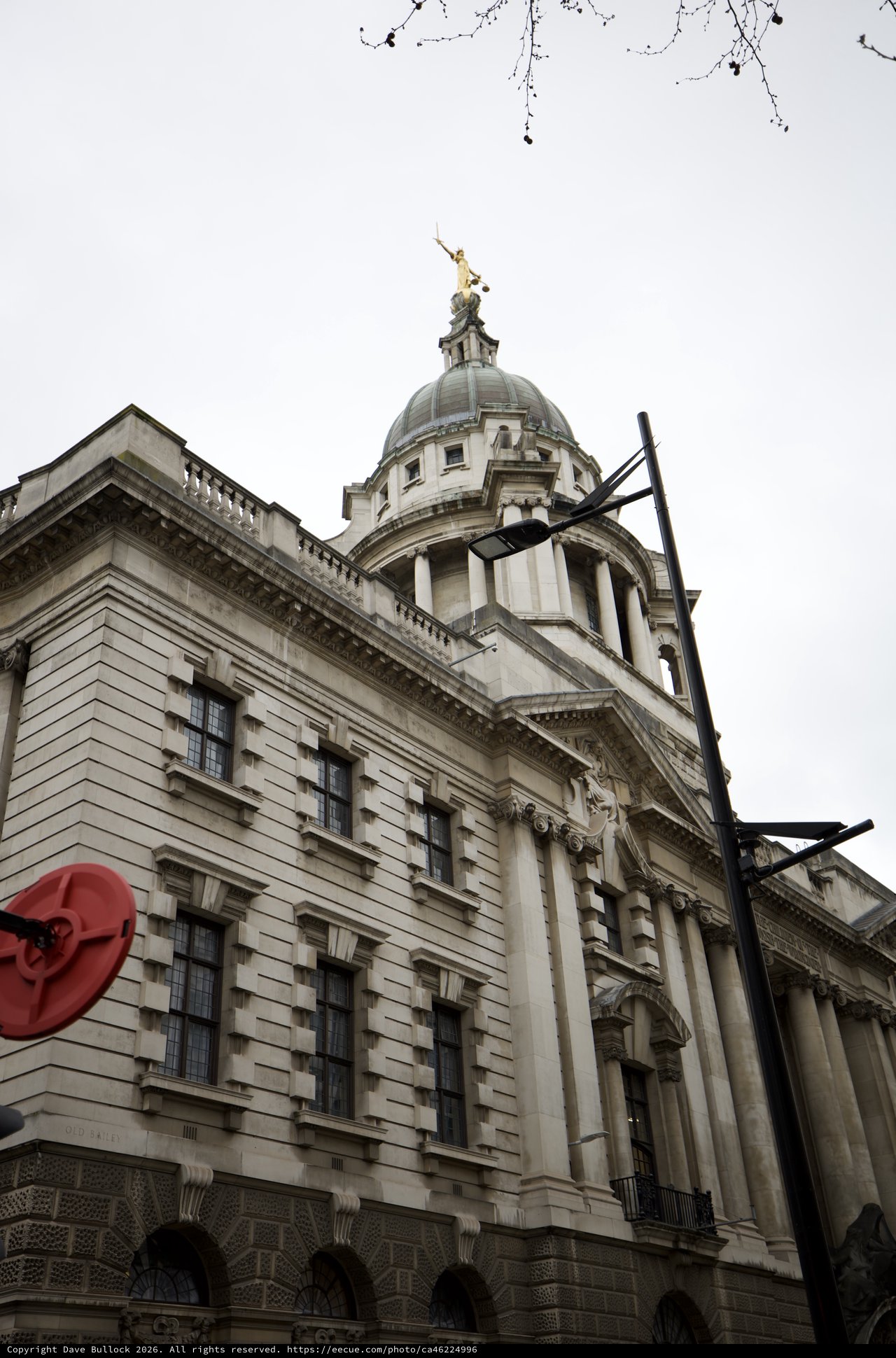 Old Bailey Dome and Classical Architecture in London