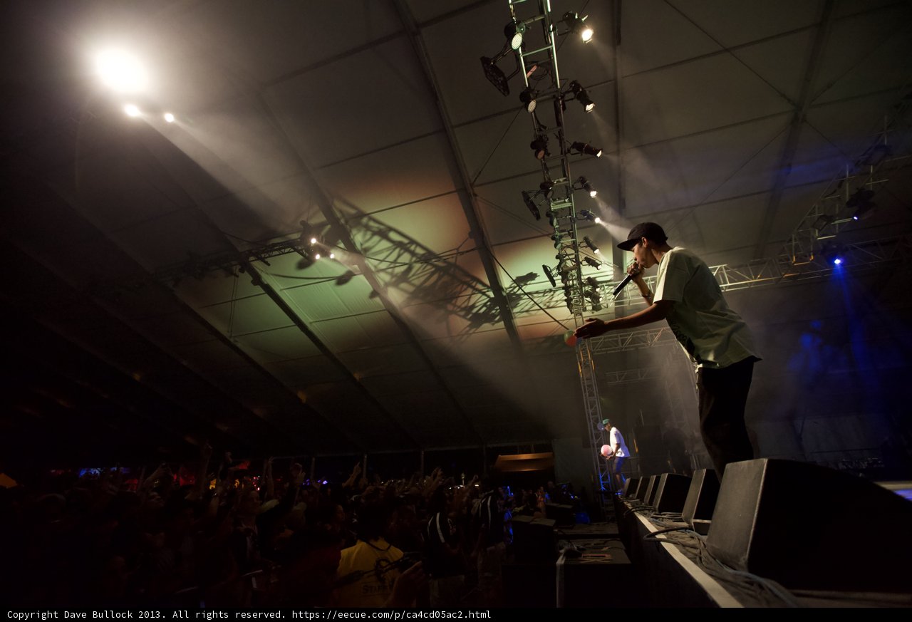Man Rocks the Stage at Coachella Concert