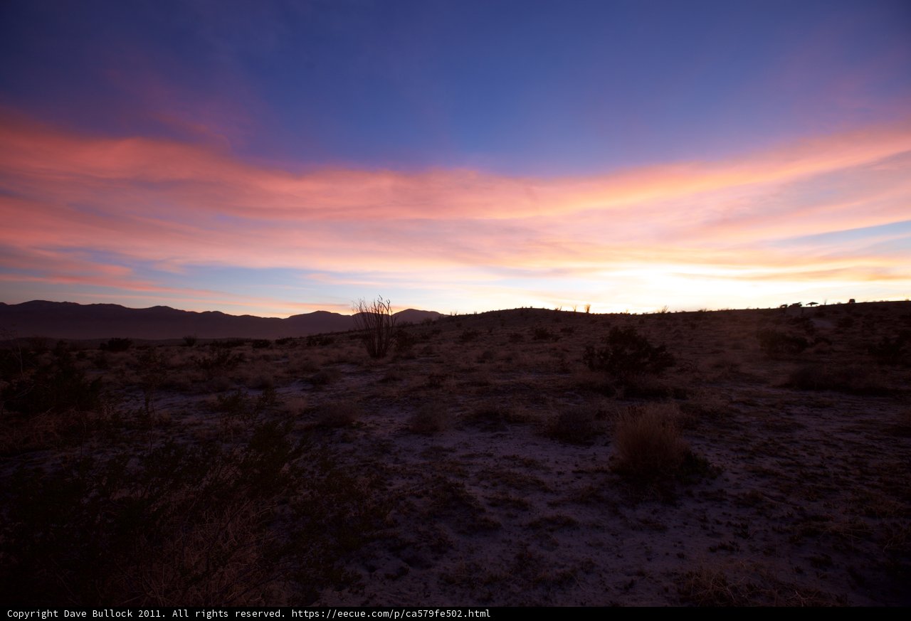 Desert Sunset Splendor