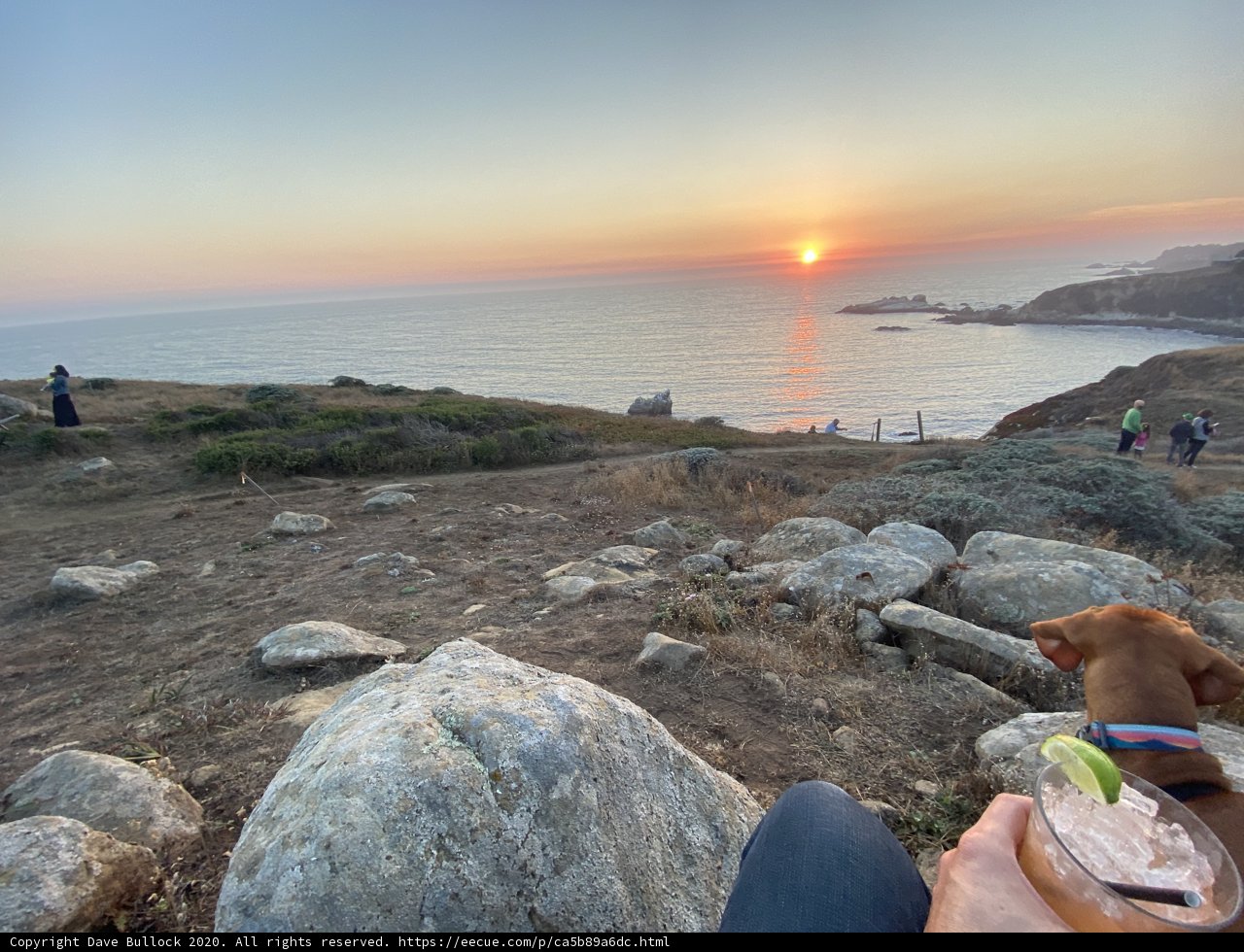 A Peaceful Evening by the Sea