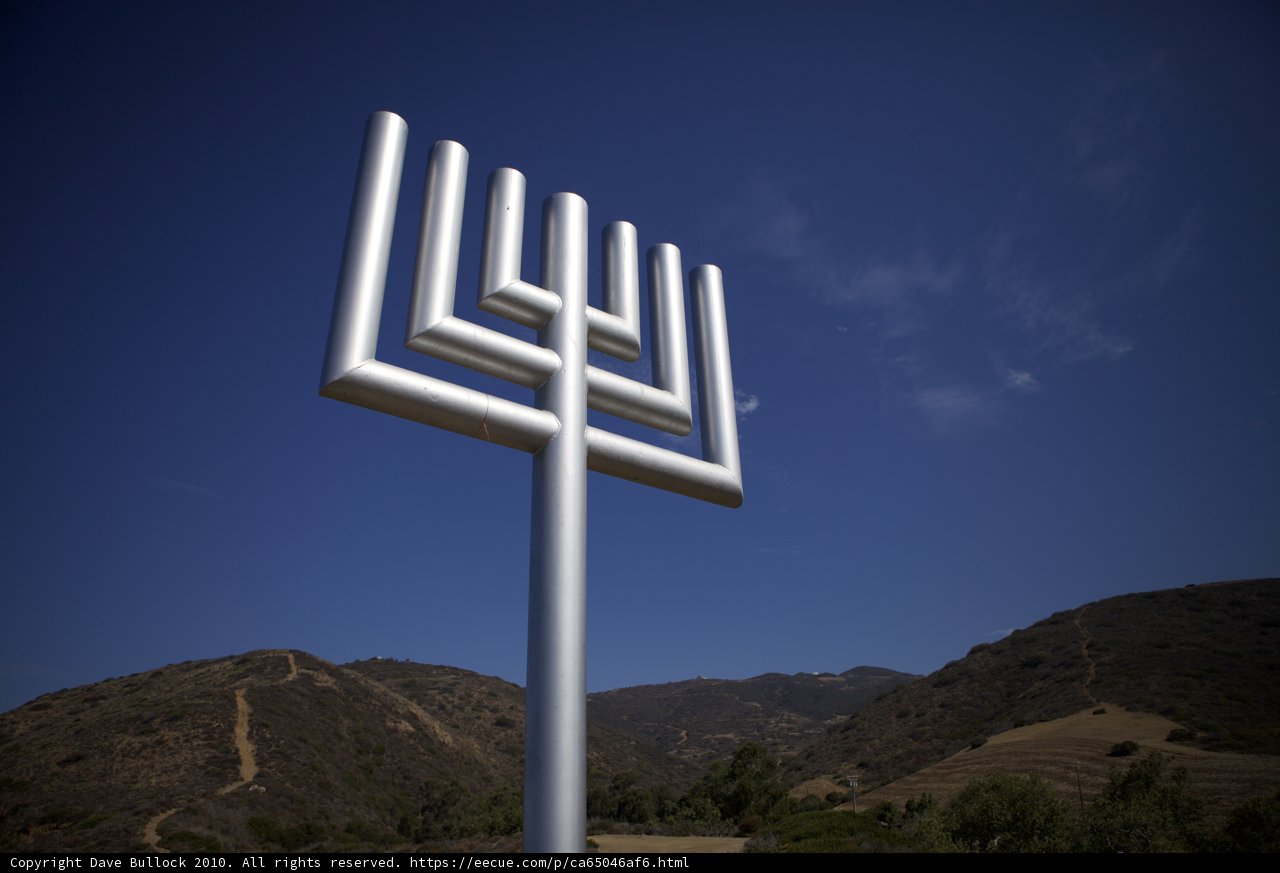 Mountain Menorah