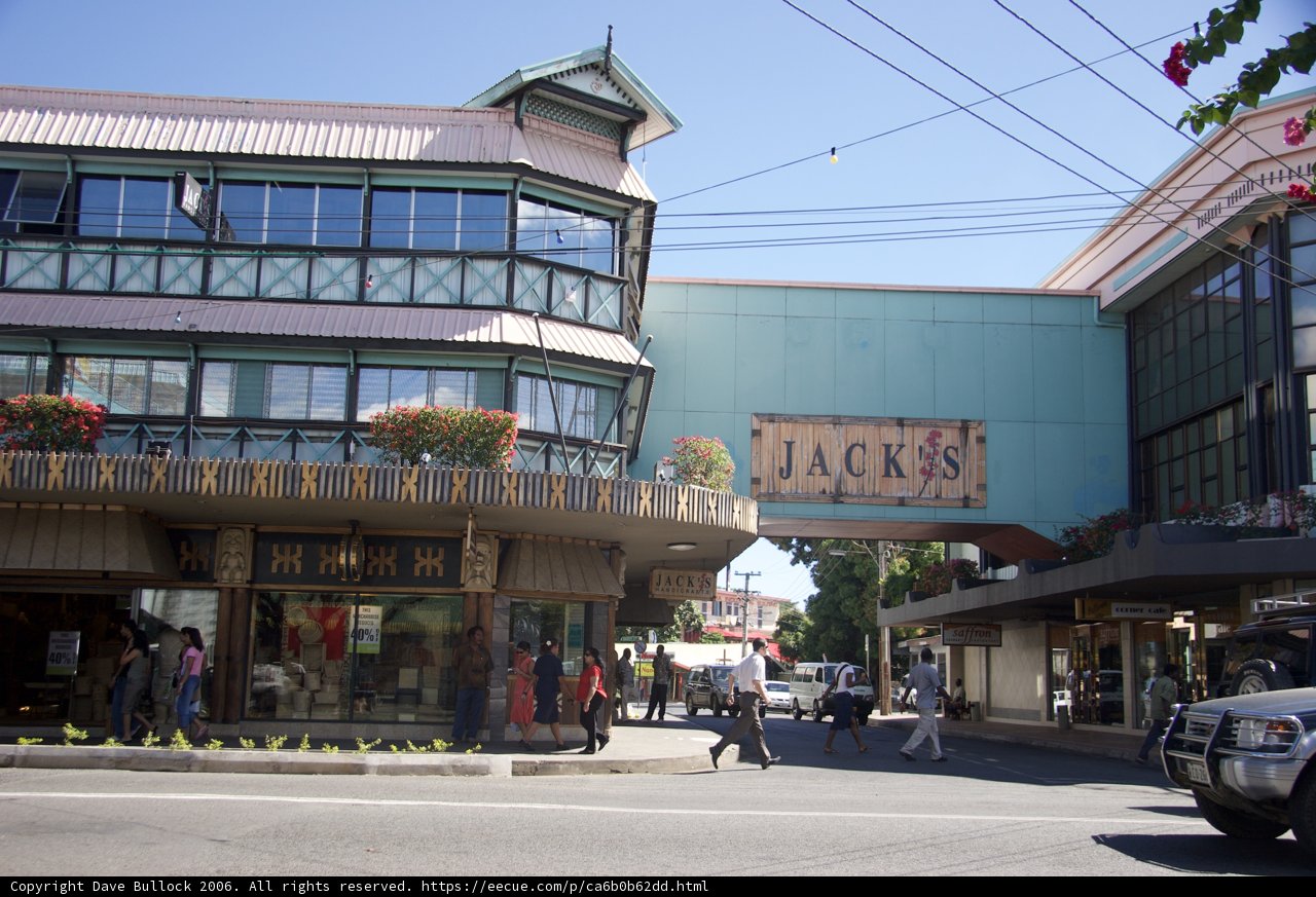 City Building with Sign
