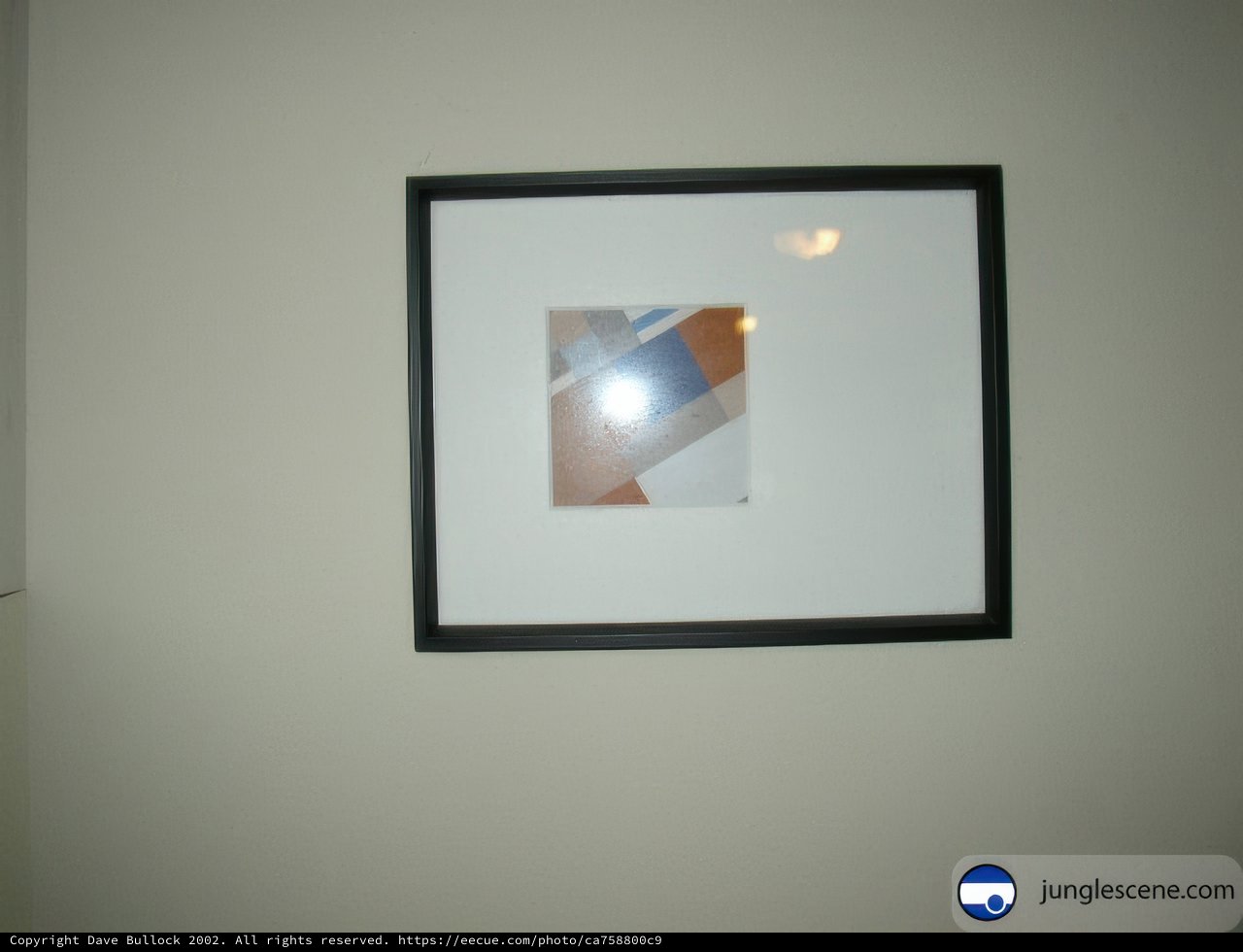Artistic Frame in the Bathroom