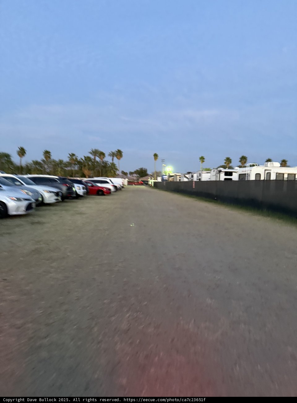 Twilight Tranquility in the Parking Lot