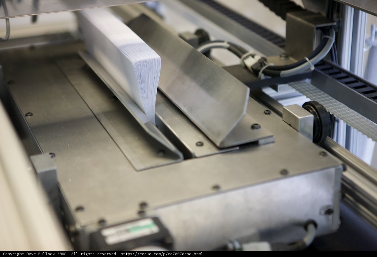 The Papermaking Machine in Action