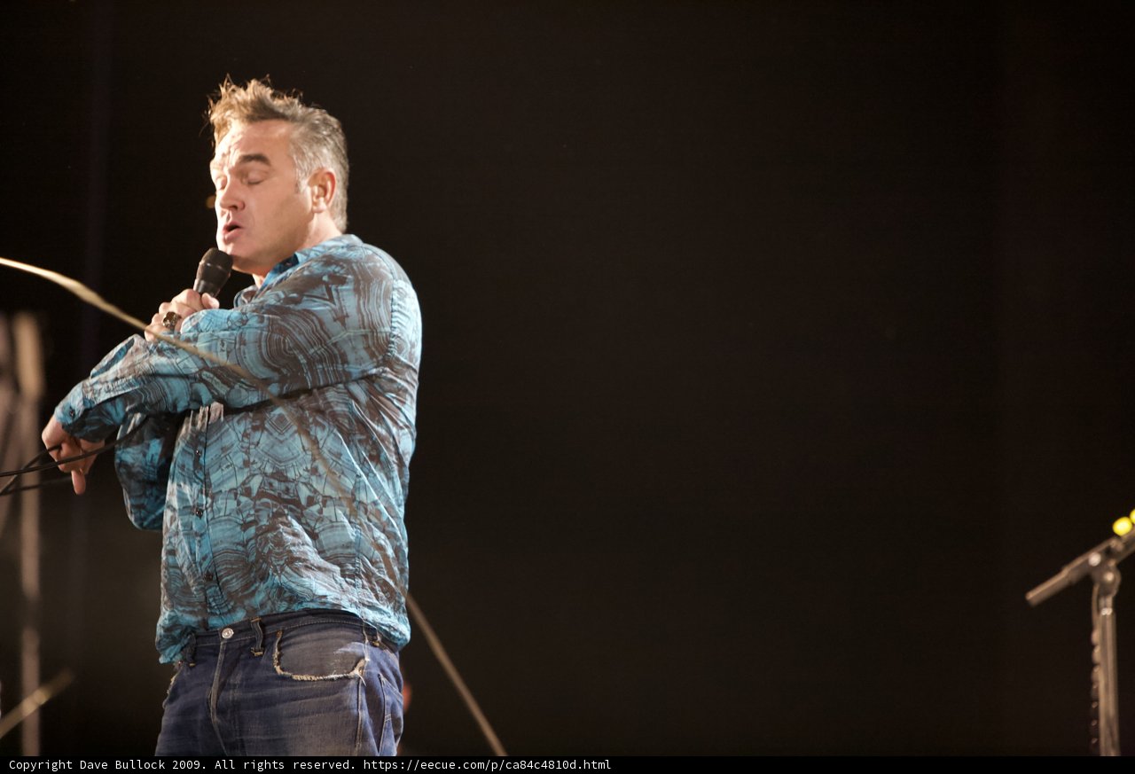 Morrissey's Solo Performance at Coachella 2009