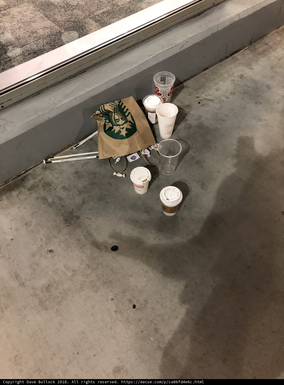 Sidewalk Litter