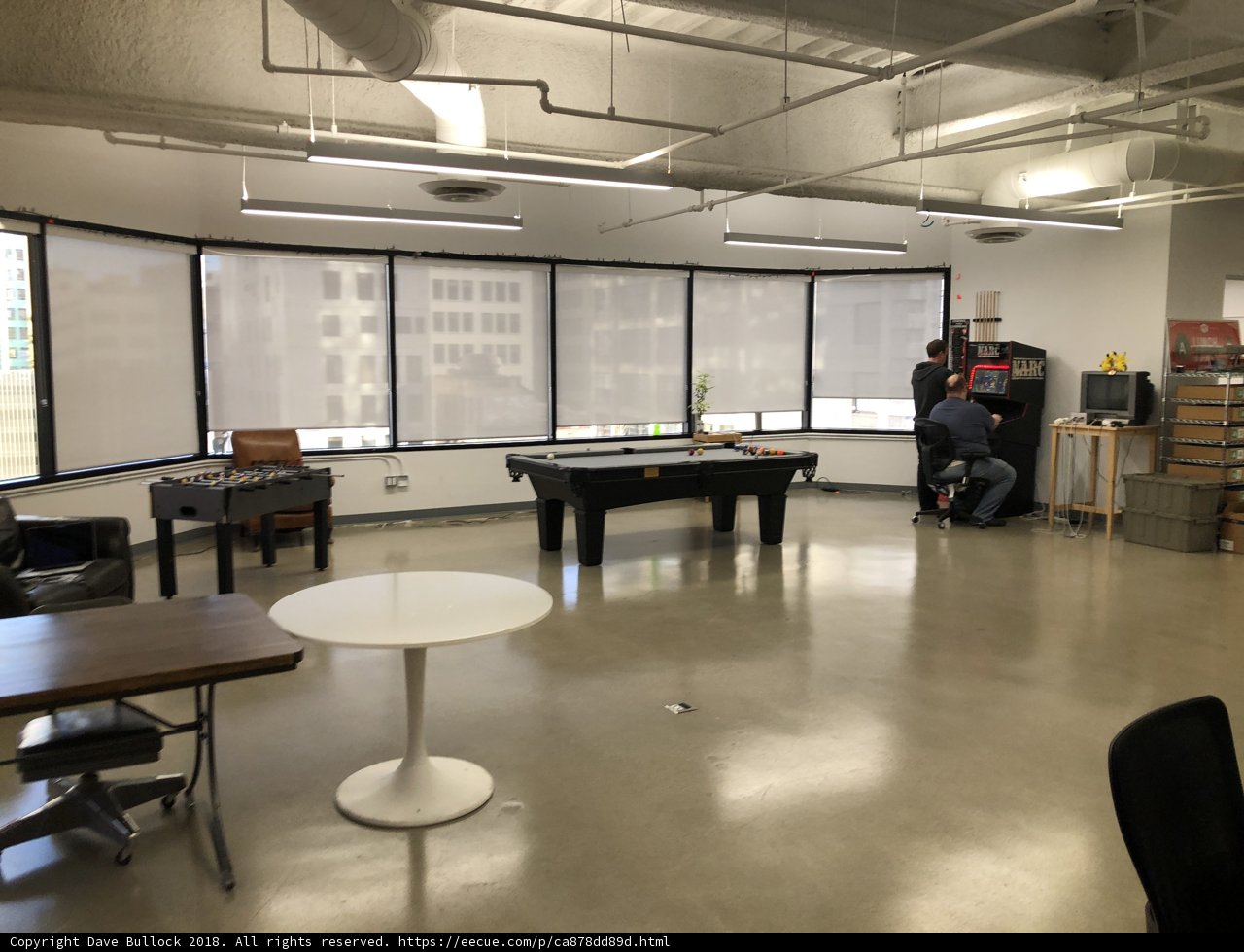A Game of Pool in the School Billiard Room