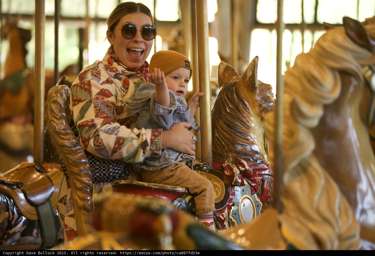 Magical Merry-Go-Round Moments of Lori and Wesley