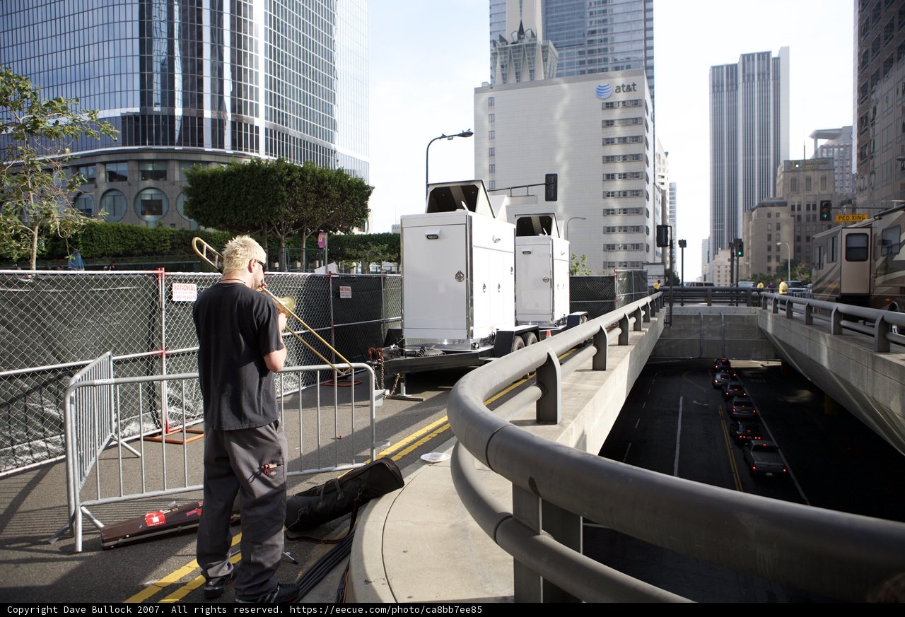 Urban View from the Bridge