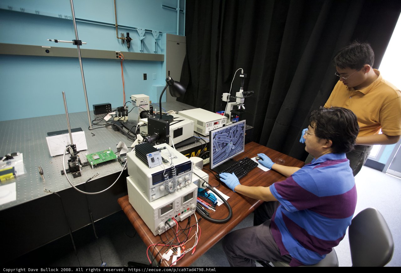 Computer Work in a Lab
