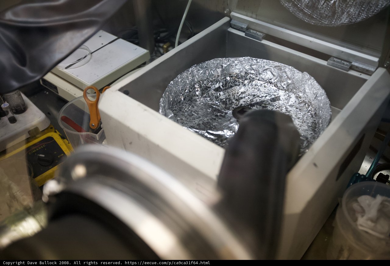 Aluminum Container with Foil Cover