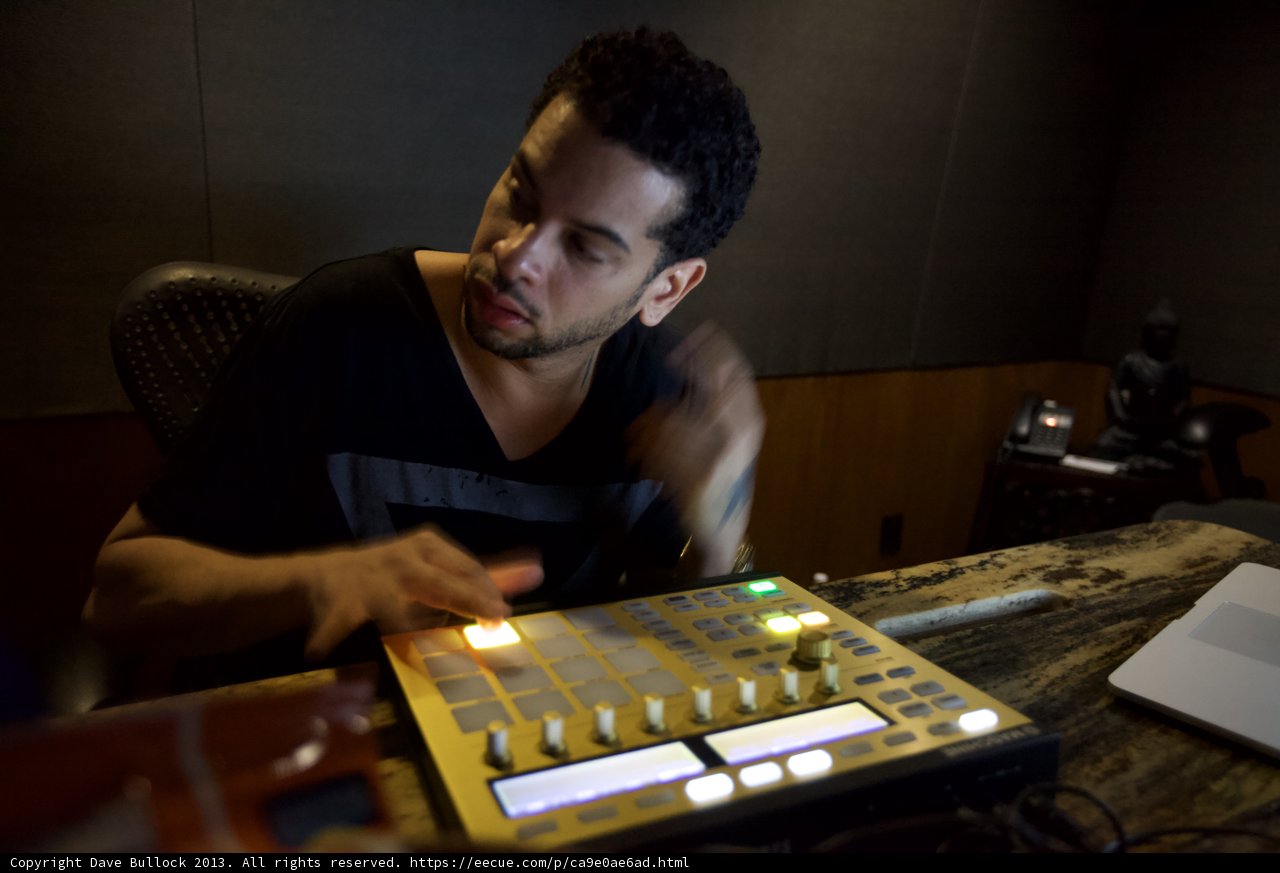 Keyboard Master in the Studio