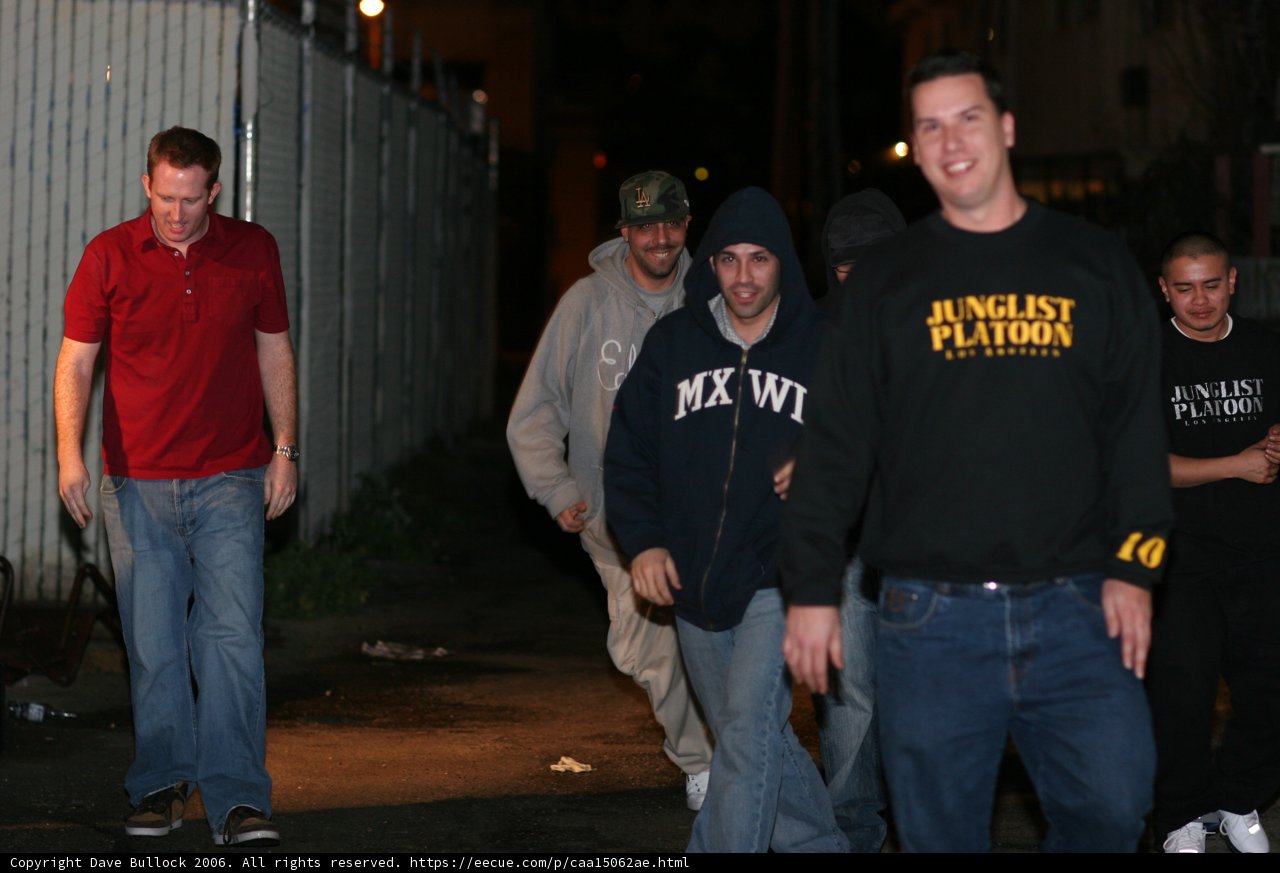 Nighttime Stroll with the Crew