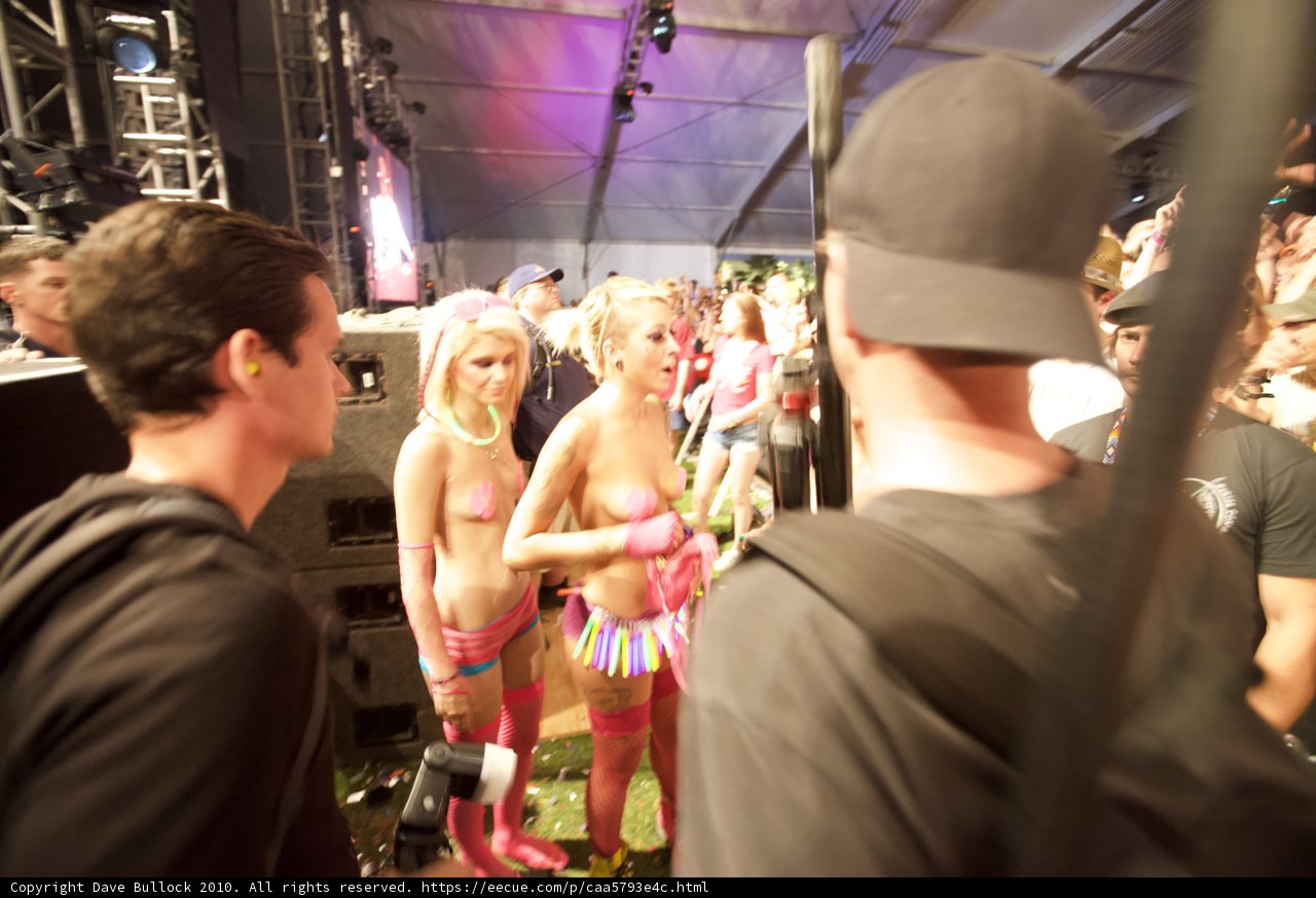 Beach Babes Rocking the Stage at Cochella Music Fest