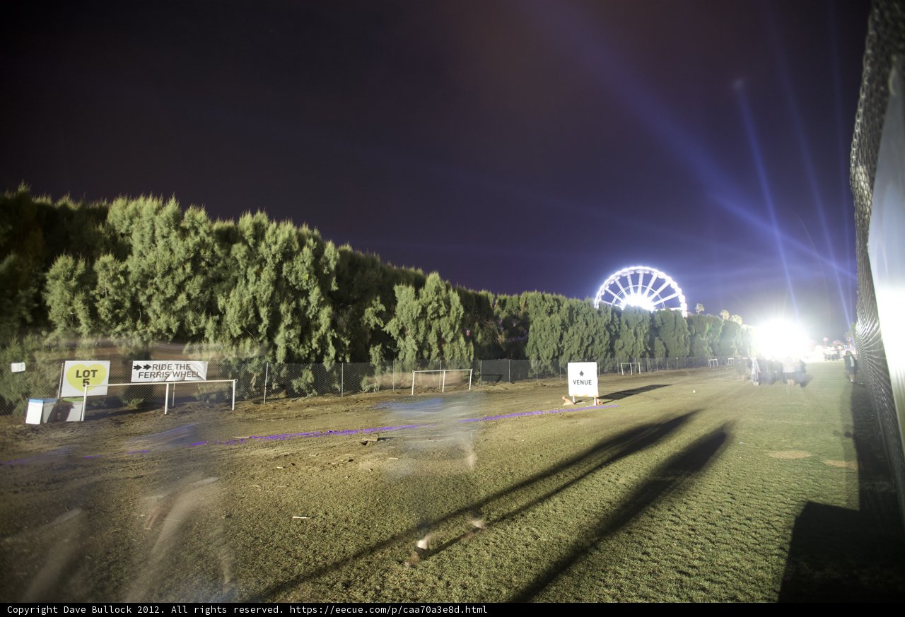 Blurred Lights at Coachella