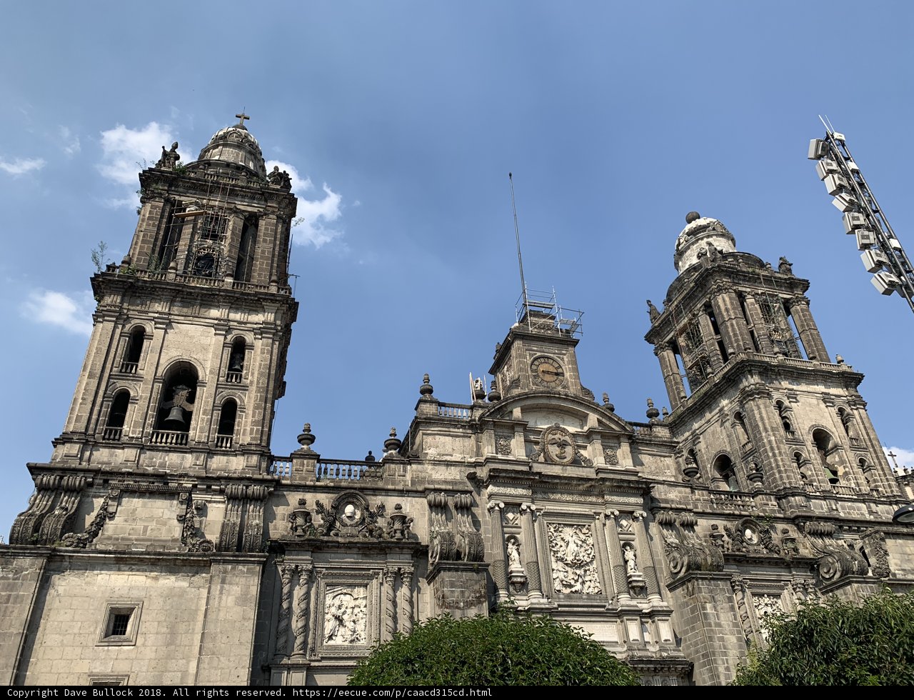 The Majestic Cathedral of Mexico City