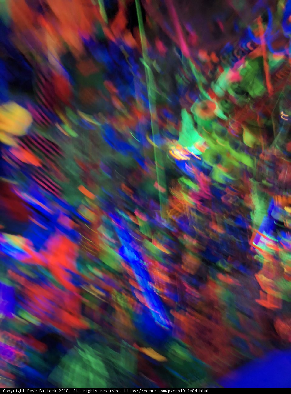 Blurry Blast of Colors