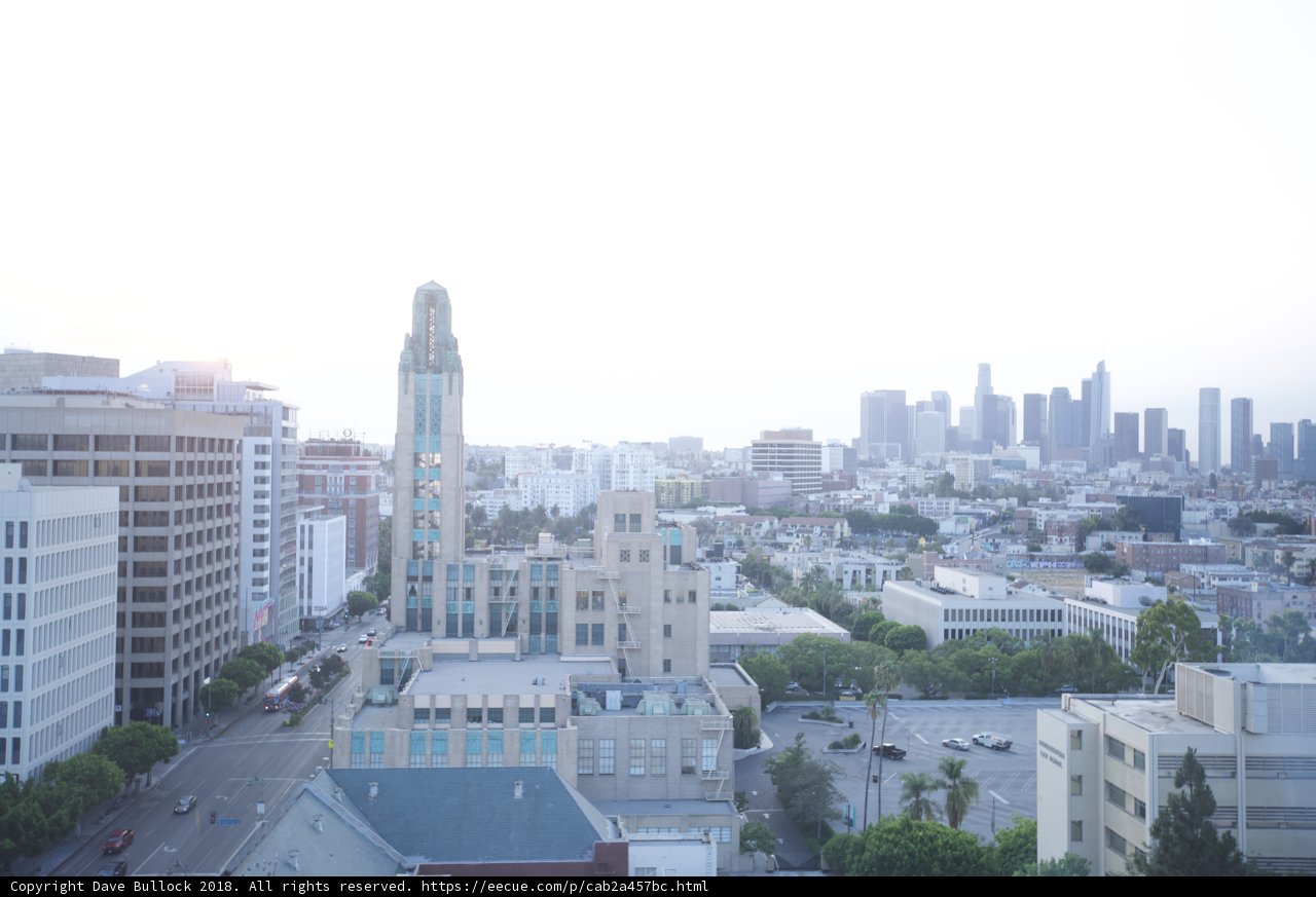 Urban Metropolis from High Rise