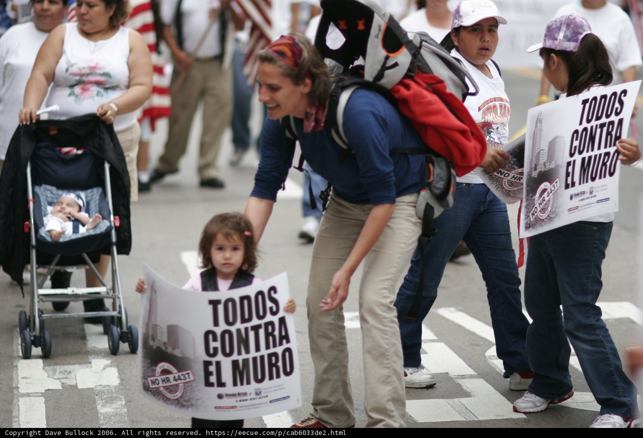 Mom and Kids Advocating for Change