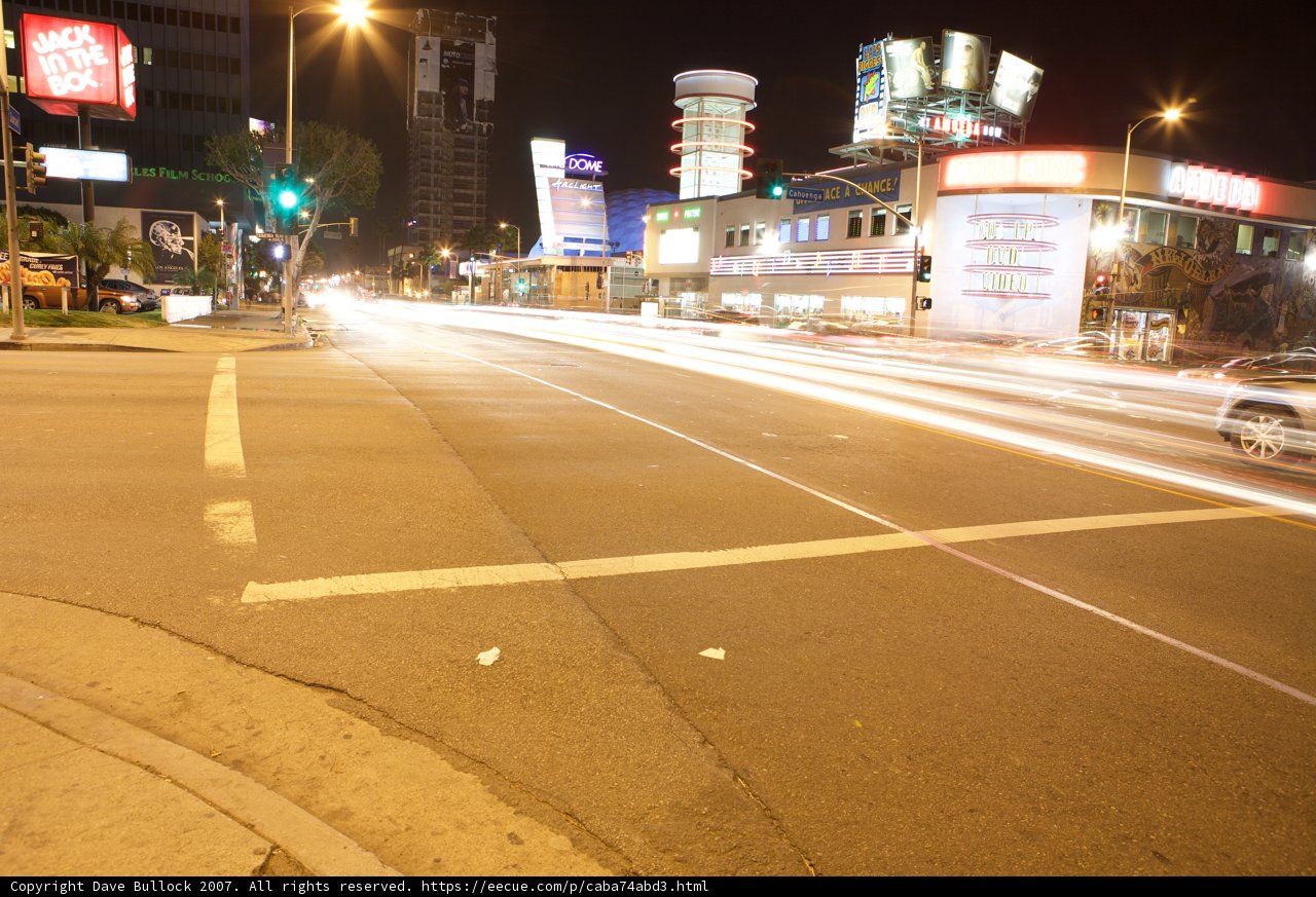 Nighttime Drive in the Metropolis