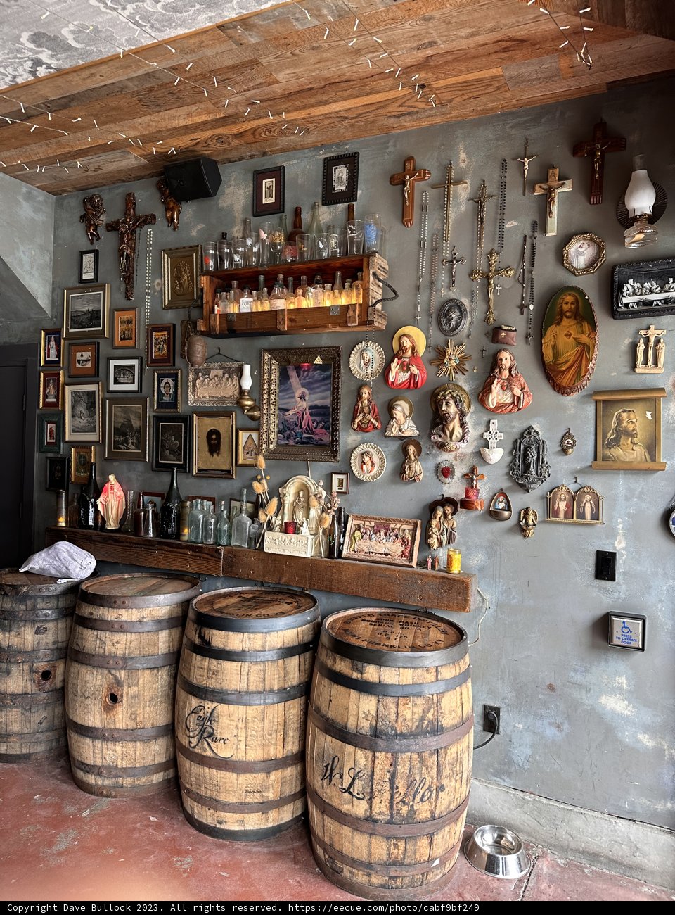 The Artistic Factory Wall: An Eclectic Mixture