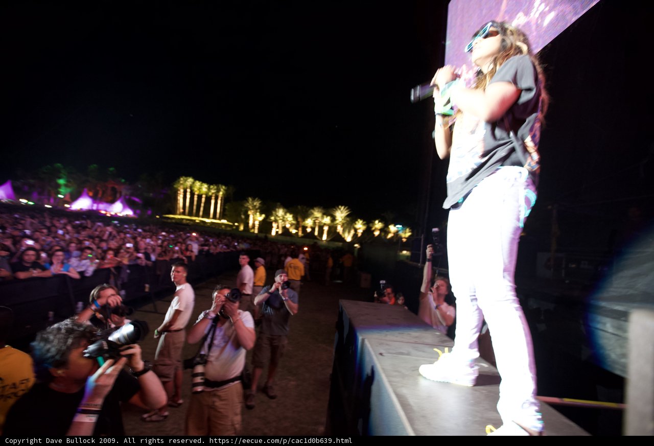 Rocking the Stage at Coachella 2009