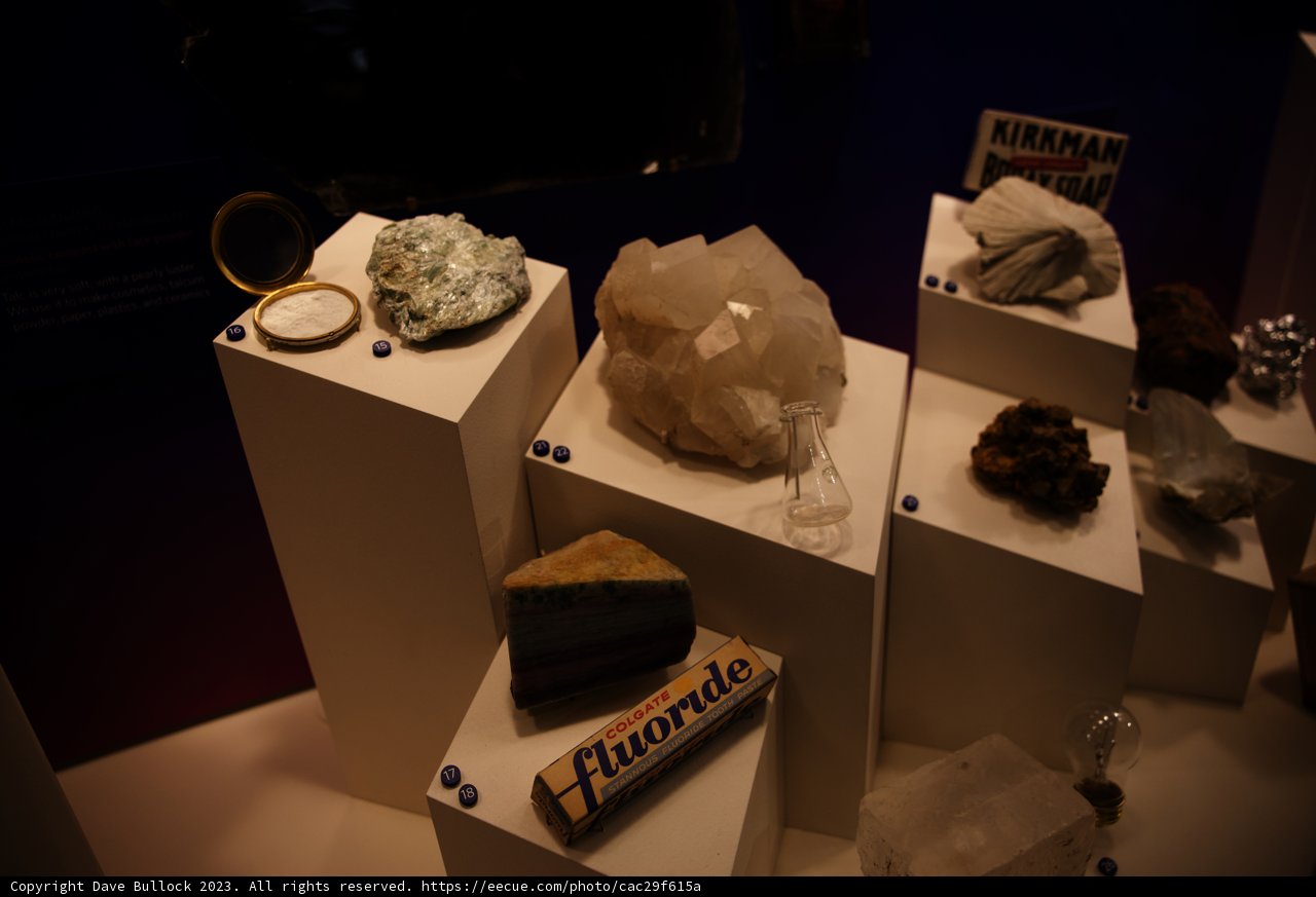 Dazzling Mineral Showcase at California Academy of Sciences