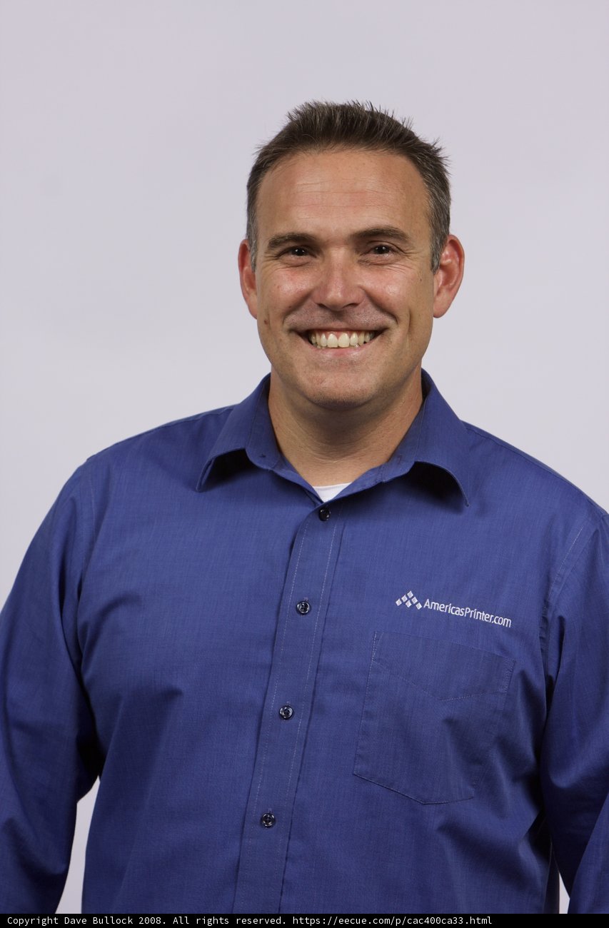 Blue Shirt, Big Smile