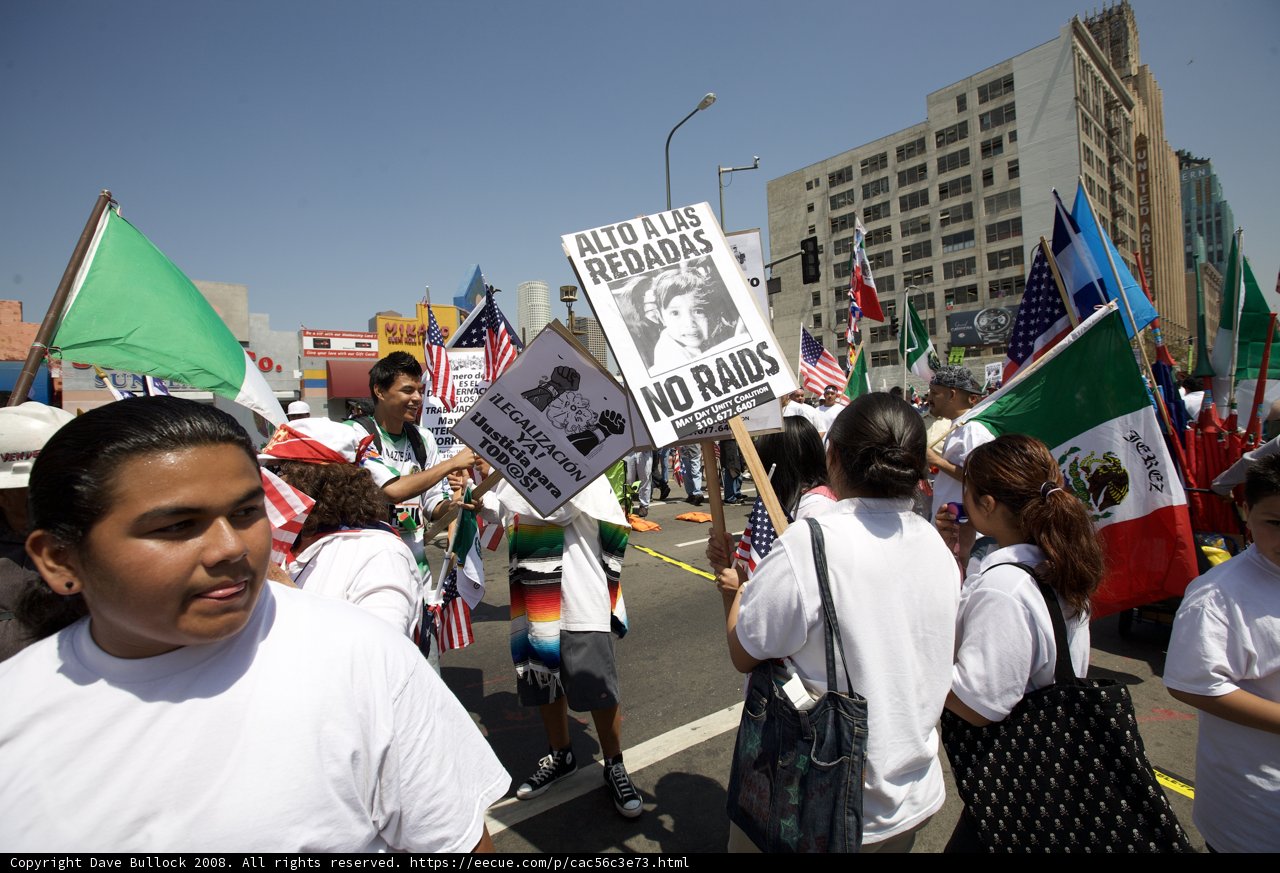 Mayday Protesters Take to the Streets