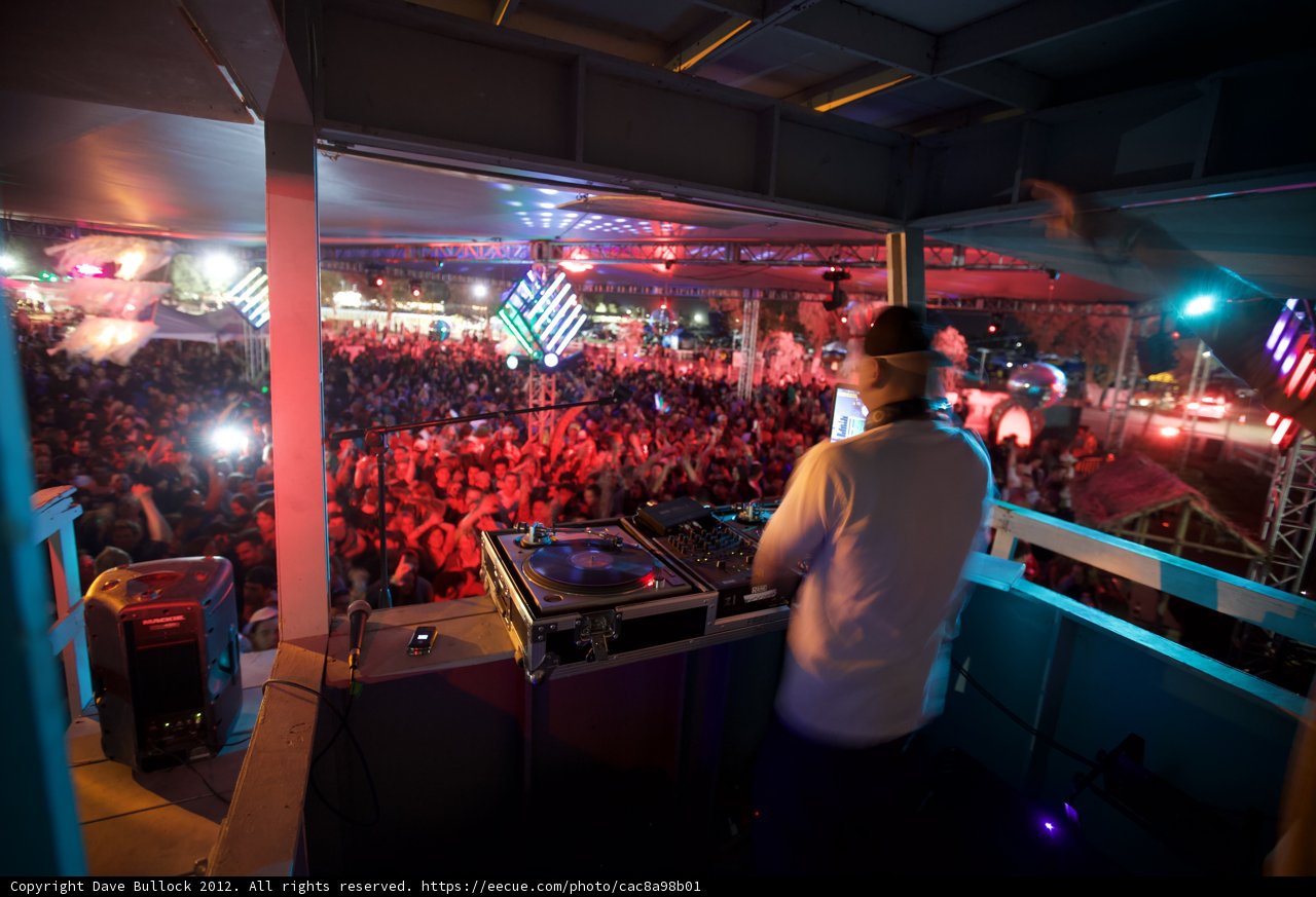 DJ Takes Over Coachella Nightlife