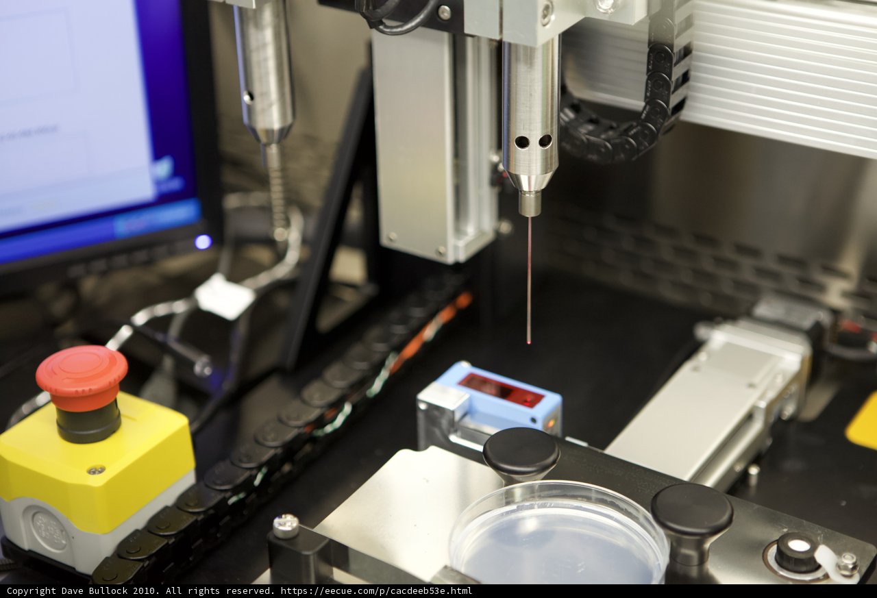 Advanced Computerized Machine in a Highly-Equipped Laboratory