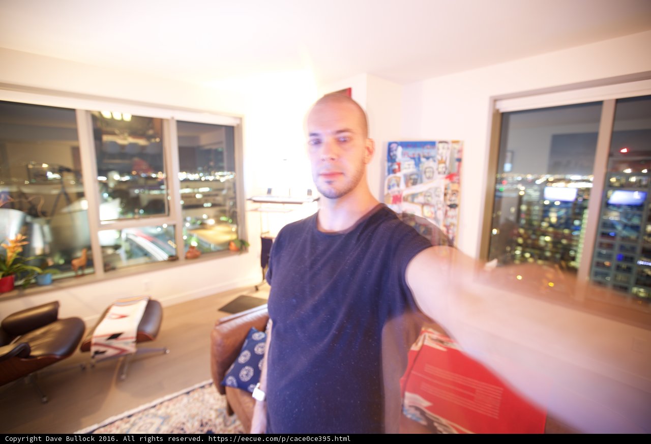 Selfie in the Living Room