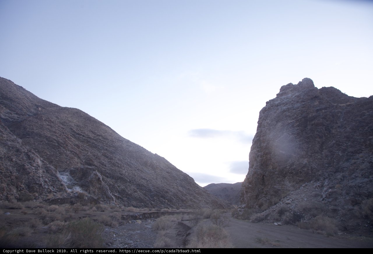 Scenic Drive through Mountain Range