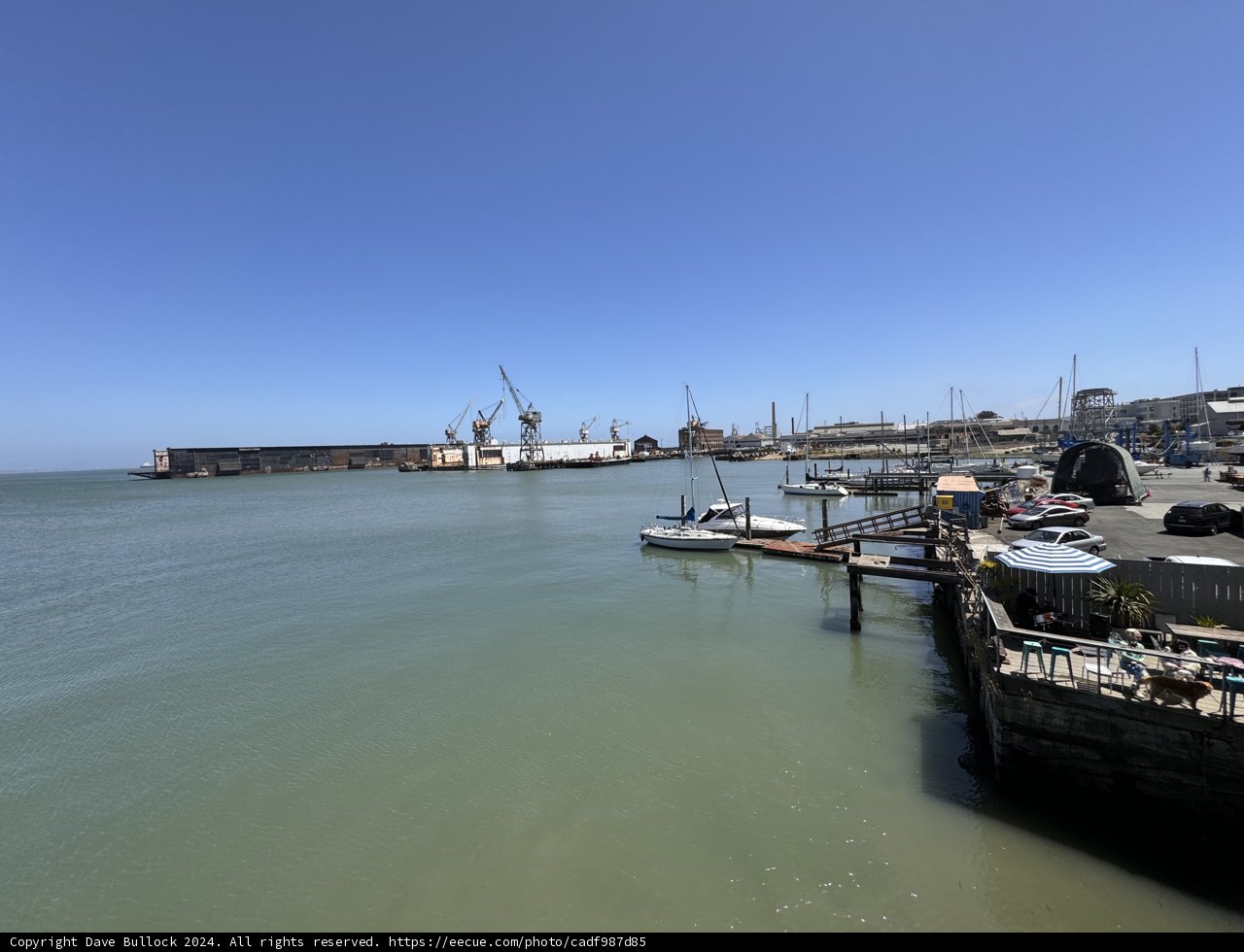Busy Day at the San Francisco Waterfront