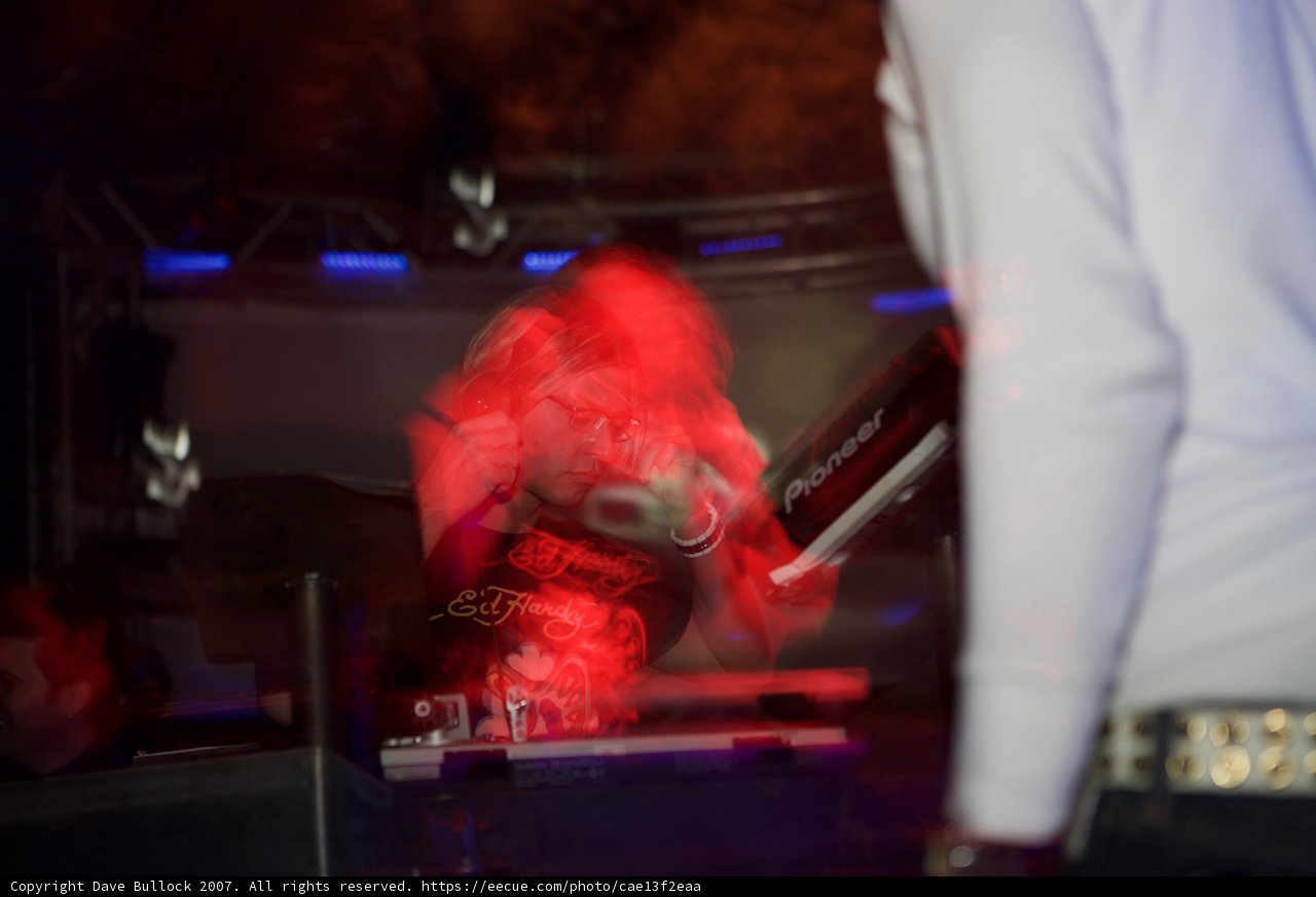 Blurred Crowd at Total Science Concert